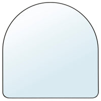 LINDBYN mirror, black, 80x80 cm