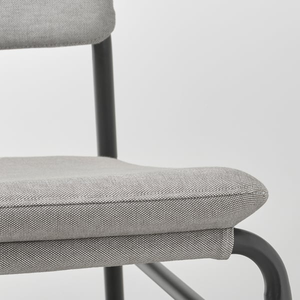 LINNEBÄCK easy chair, Orrsta light grey, 57x72.4x69.5 cm