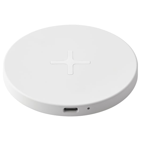 LIVBOJ wireless charger, white, 91 mm