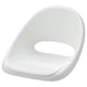 LOBERGET seat shell for junior chair, white, 43x34x41 cm