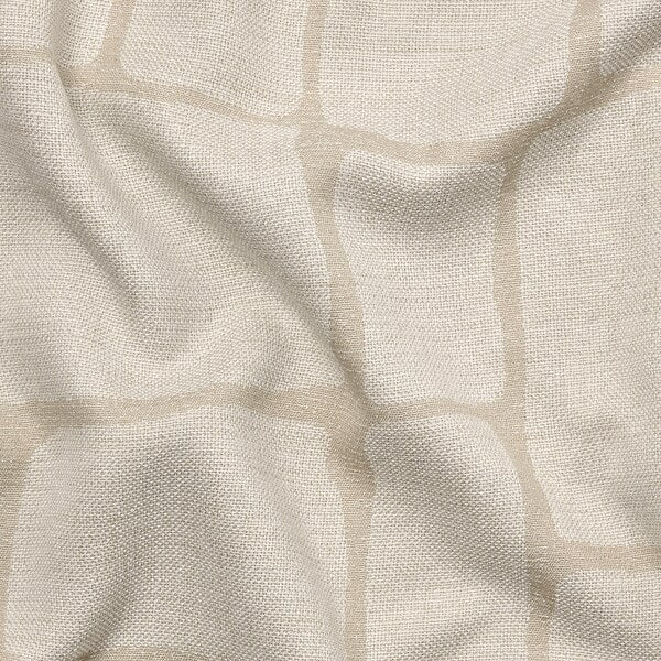 LÖNNSTÄVMAL block-out curtains, 1 pair, beige/with heading tape, 145x300 cm