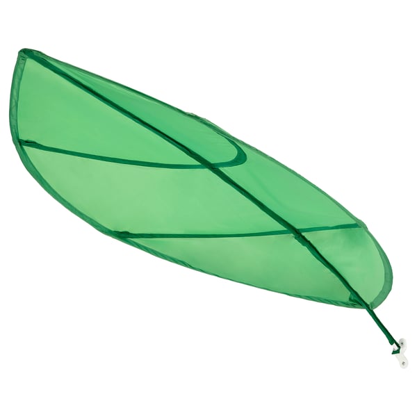 LÖVA bed canopy, leaf/green, 136x90 cm