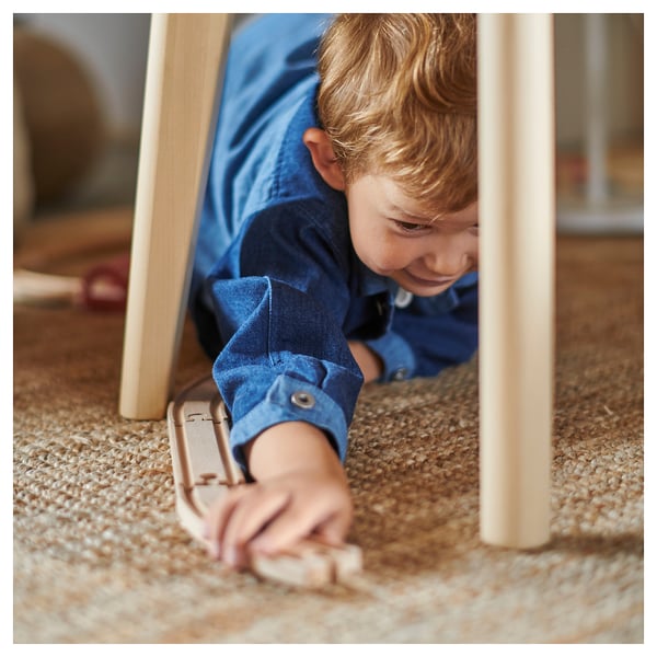 LOHALS rug, flatwoven, natural, 160x230 cm