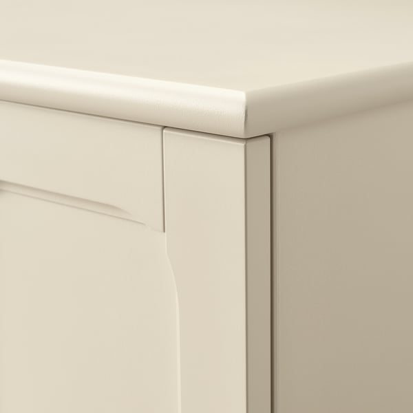 LOMMARP cabinet, light beige, 102x101 cm