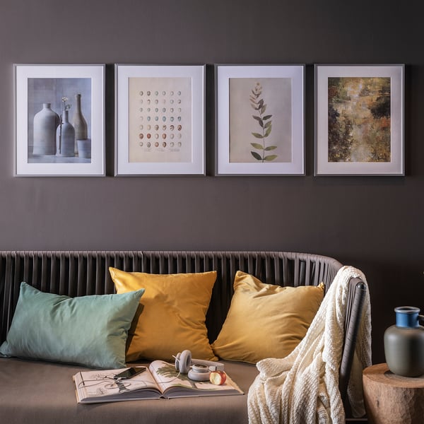 LOMVIKEN frame, aluminium, 30x40 cm