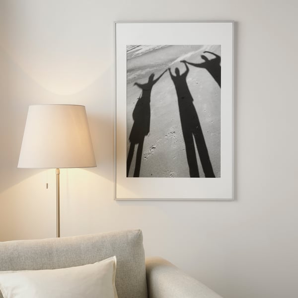 LOMVIKEN frame, aluminium, 61x91 cm