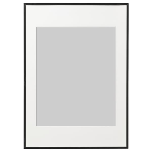 LOMVIKEN frame, black, 50x70 cm