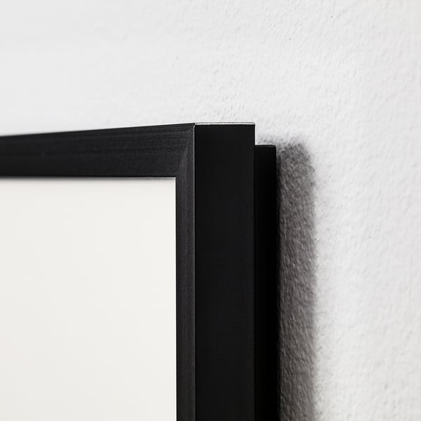 LOMVIKEN frame, black, 40x50 cm