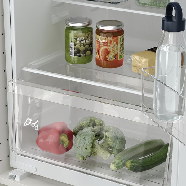 LUMNÄS fridge, IKEA 500 integrated, 205 l