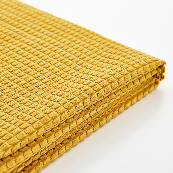 LYCKSELE cover for 2-seat sofa-bed, Vansbro yellow