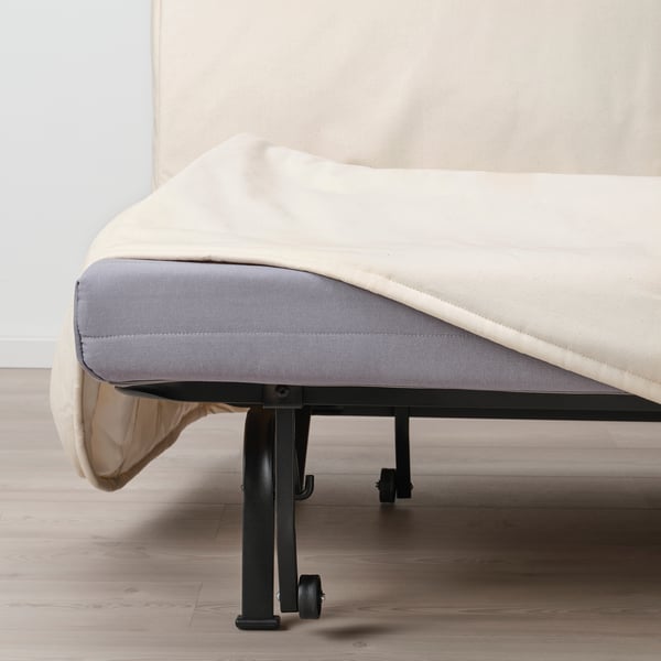 LYCKSELE MURBO chair-bed, Ransta natural, 80x87x100 cm