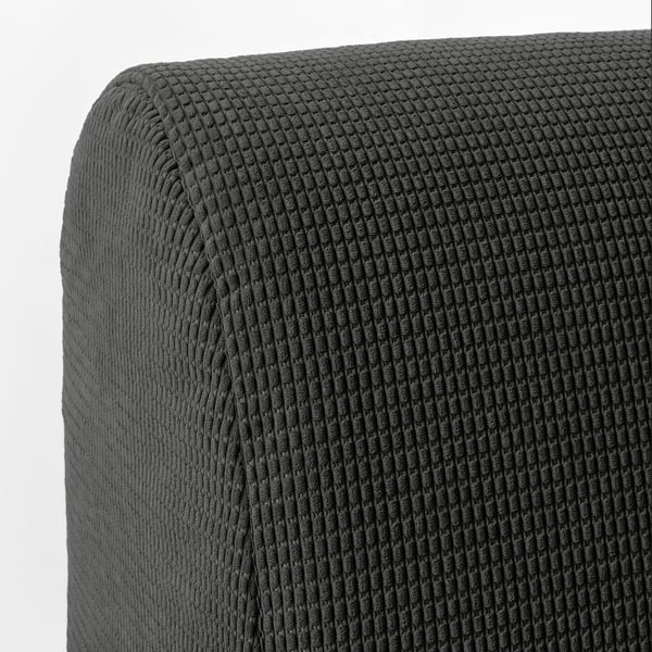 LYCKSELE MURBO chair-bed, Vansbro dark grey, 80x87x100 cm