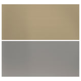LYSEKIL wall panel, double sided stainless steel/brass, 119.6x55 cm