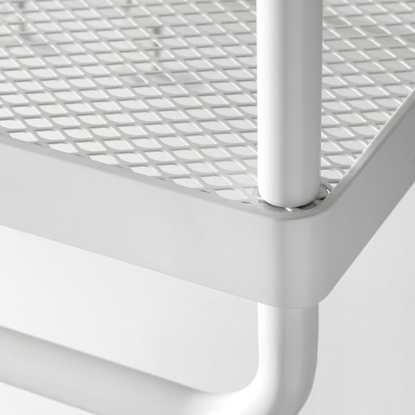 MACKAPÄR hat and coat rack, white, 78 cm
