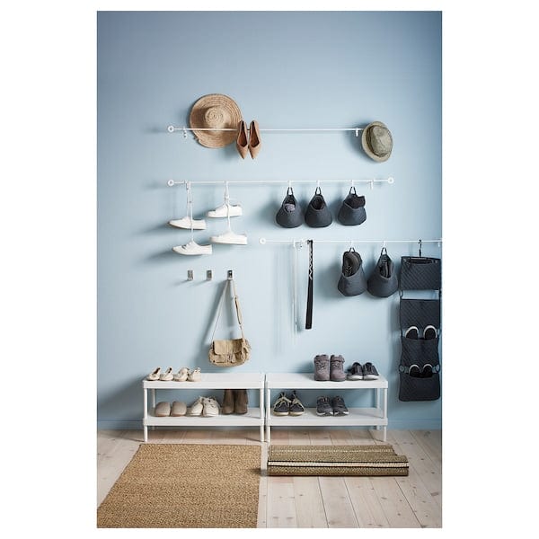 Ikea MACKAPÄR - Shoe rack, white, 78x32x40 cm