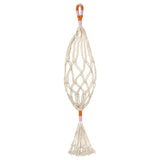 MÄVINN plant pot hanger, white/handmade