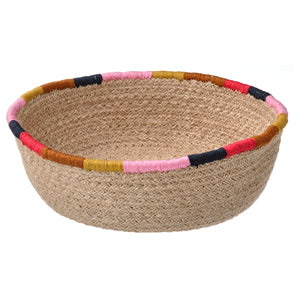 MÄVINN basket, jute, 22 cm