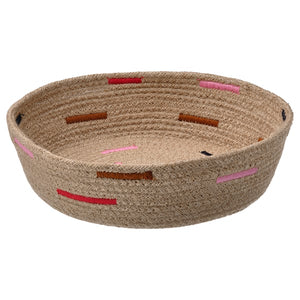 MÄVINN basket, jute, 28 cm