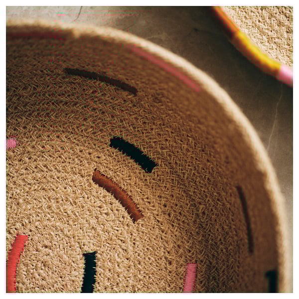 MÄVINN basket, jute, 28 cm