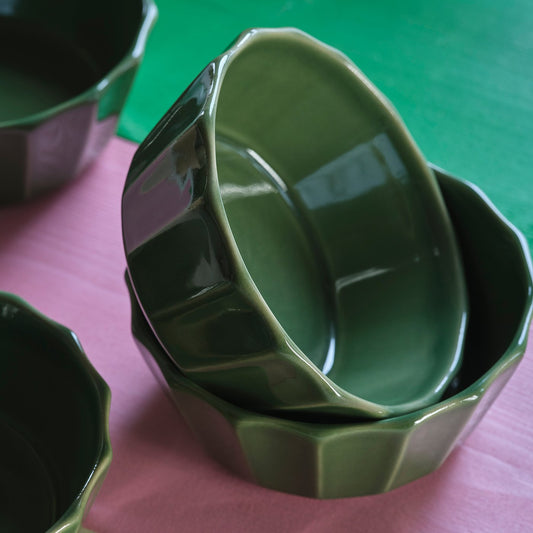 MÄVINN bowl, green, 14 cm