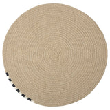 MÄVINN place mat, jute, 37 cm