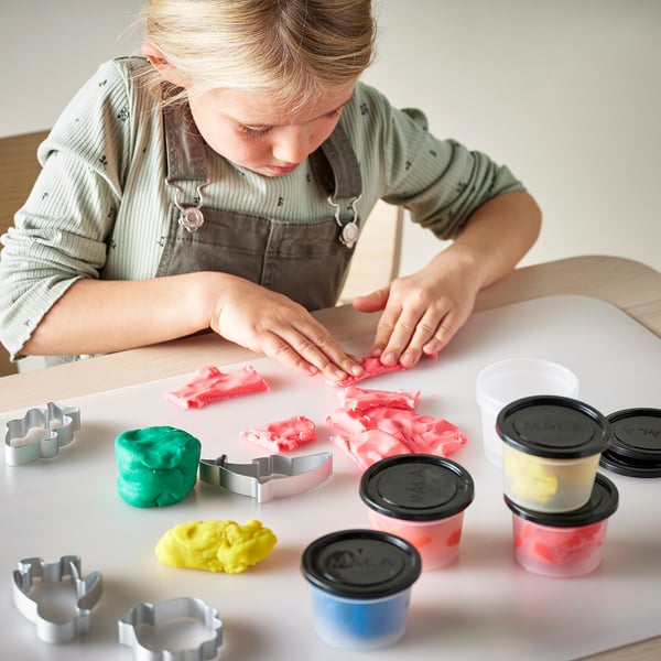 MÅLA modelling dough, mixed colours