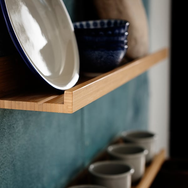 MÅLERÅS picture ledge, bamboo, 55 cm