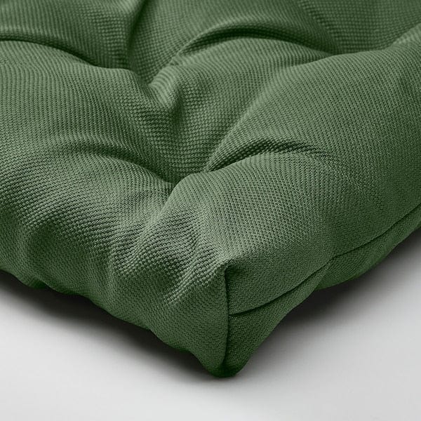 Ikea MALINDA - Chair cushion, green,40/35x38x7 cm