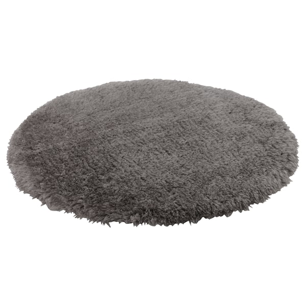 MALÖRTSMOTT chair pad, grey, 32 cm