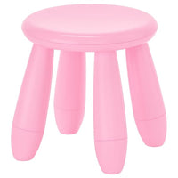 MAMMUT children's stool, in/outdoor/pink, 35 cm