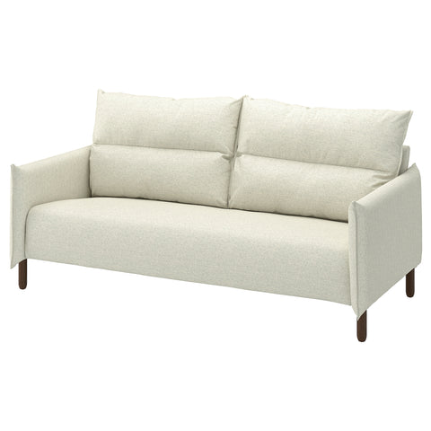 MANNARP 3-seat sofa, Gunnared beige, 198x97x95 cm