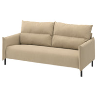MANNARP 3-seat sofa, Saxemara grey-beige, 198 cm