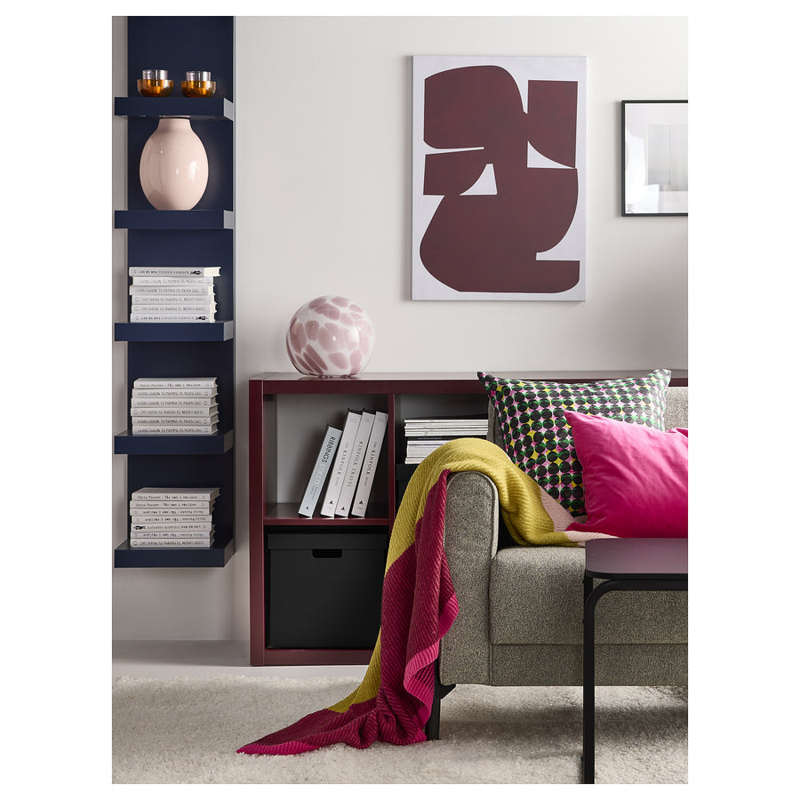 MARGOSATRÄD throw, multicolour, 130x170 cm