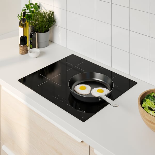 MATMÄSSIG induction hob, IKEA 300 black, 59 cm