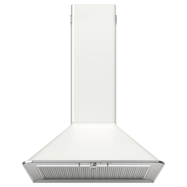 MATTRADITION wall mounted extractor hood, white, 60 cm