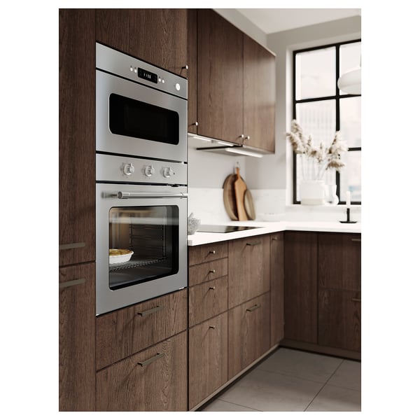 MATTRADITION forced air oven, IKEA 300 stainless steel, 90.0x59.5 cm