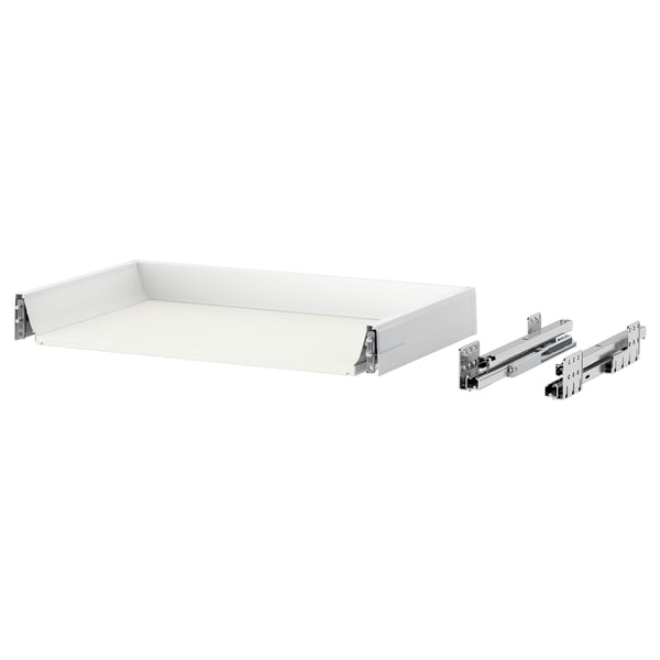 MAXIMERA drawer, low, white, 60x37 cm
