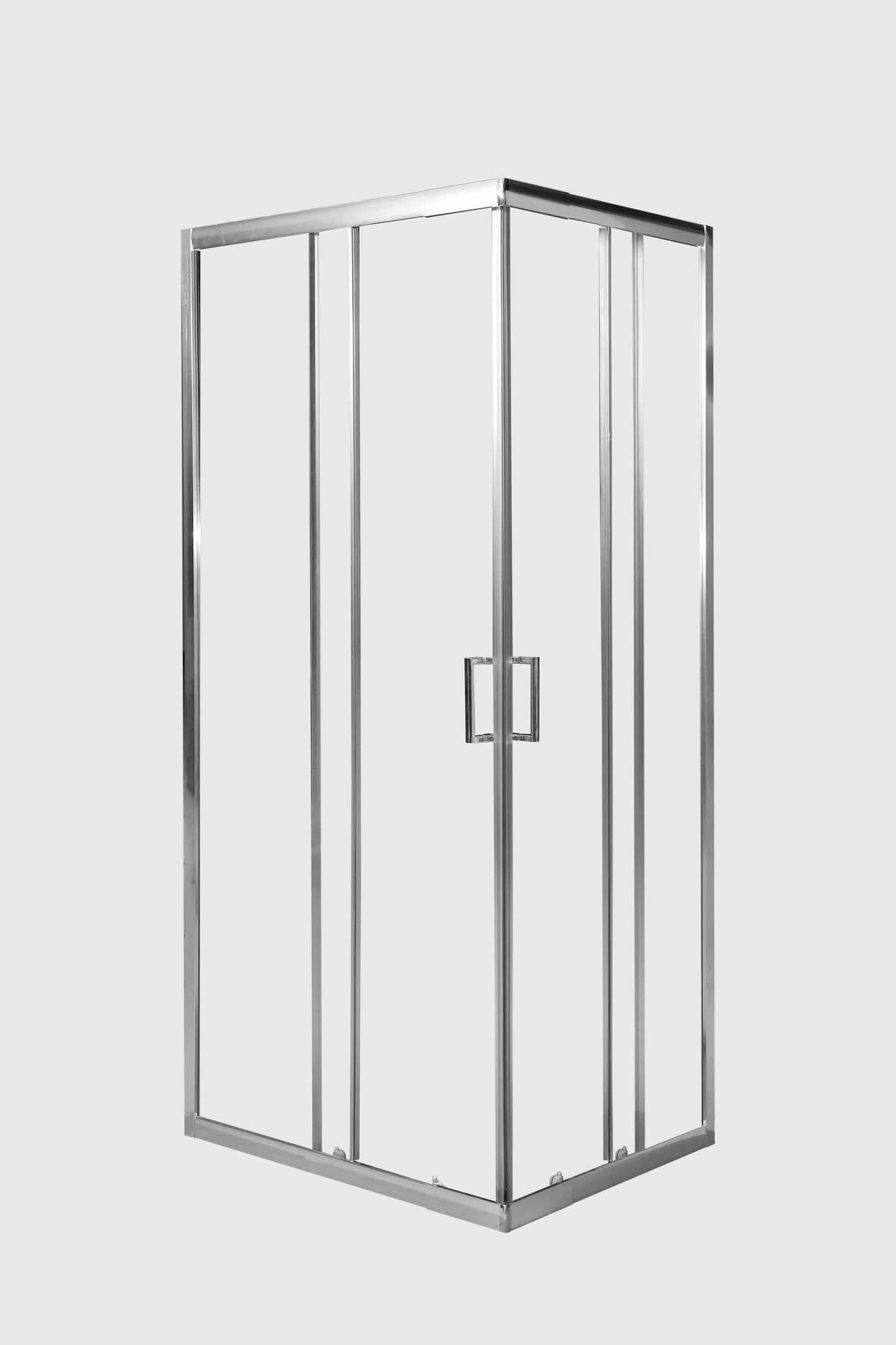 Bricocenter BOX DOCCIA ANGOLARE MAYEN 68-80 88-100 H190 CROMO TRASP 6MM