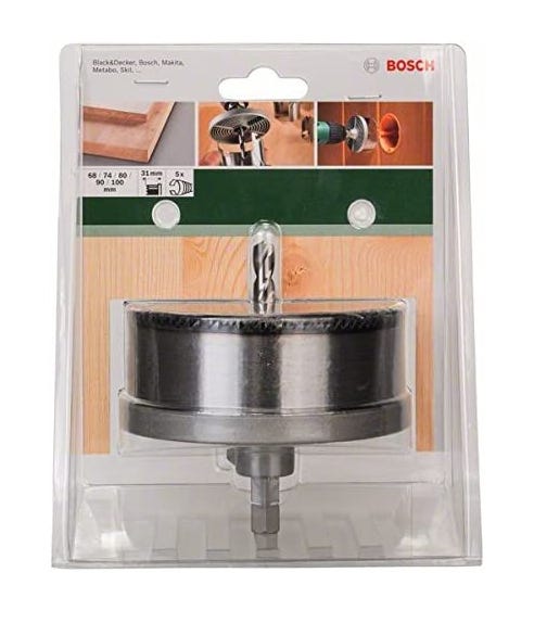 5-PIECE HOLE SAWS SET DIAM 68. 74. 80