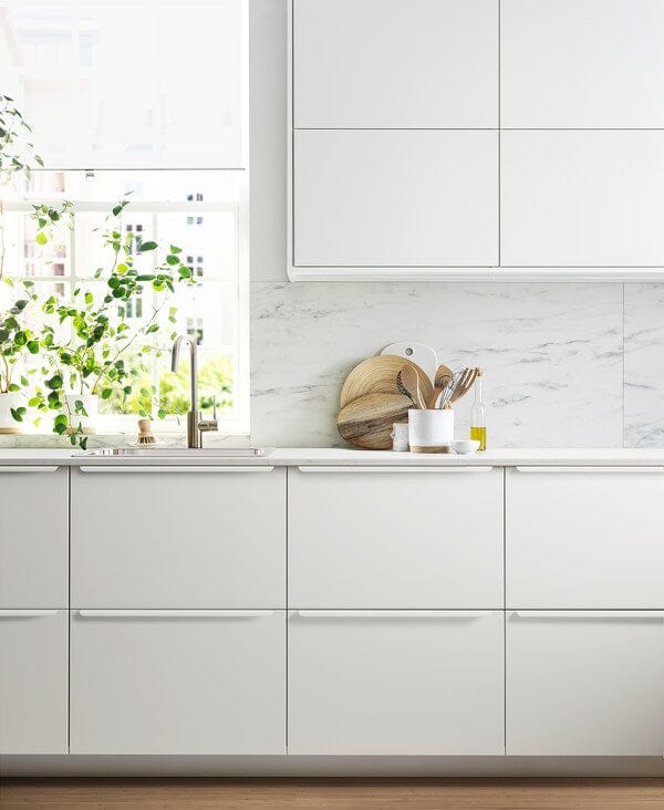 Ikea METOD - 1 front for dishwasher, Veddinge white, 60 cm