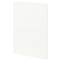 METOD 2 fronts for dishwasher, Aspudden matt white, 60 cm
