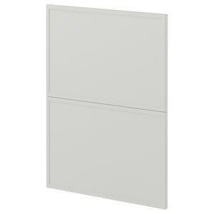 METOD 2 fronts for dishwasher, Aspudden light grey, 60 cm