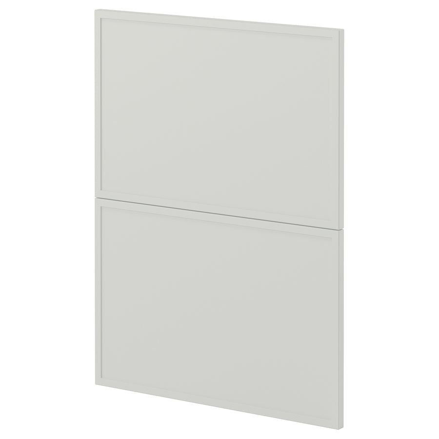 METOD 2 fronts for dishwasher, Aspudden light grey, 60 cm