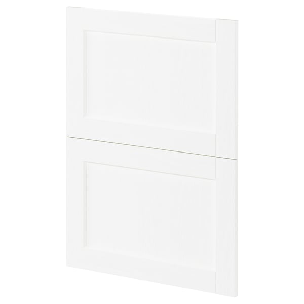METOD 2 fronts for dishwasher, Enköping white/wood effect, 60 cm