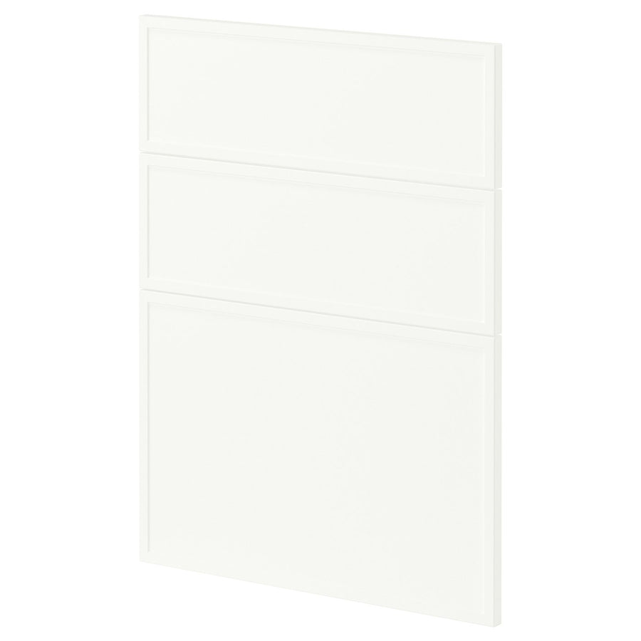 METOD 3 fronts for dishwasher, Aspudden matt white, 60 cm