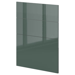 METOD 3 fronts for dishwasher, Kallarp high-gloss dark grey-green, 60 cm