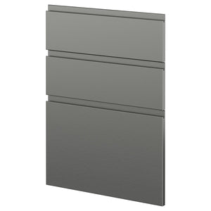 METOD 3 fronts for dishwasher, Voxtorp stainless steel effect, 60 cm