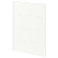 METOD 4 fronts for dishwasher, Aspudden matt white, 60 cm