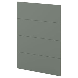 Ikea METOD - 4 fronts for dishwasher, Nickebo/matt grey-green, 60 cm