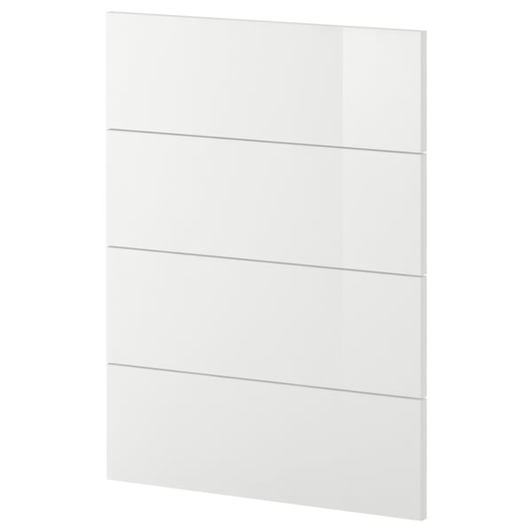 METOD 4 fronts for dishwasher, Ringhult white, 60 cm